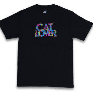 Playera diseño texto Cat Lover